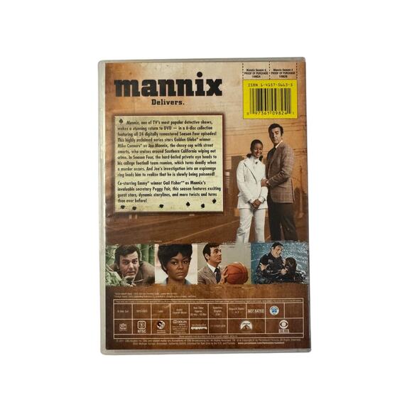 Mannix the Fourth Season DVD TV Crime Drama - Picture 5 of 5
